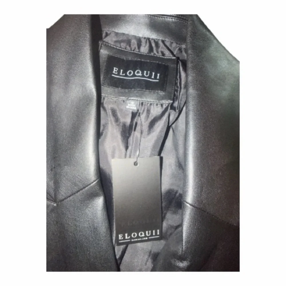Eloquii Black Belted Blazer Women’s Size 16 NWT - Picture 6 of 7